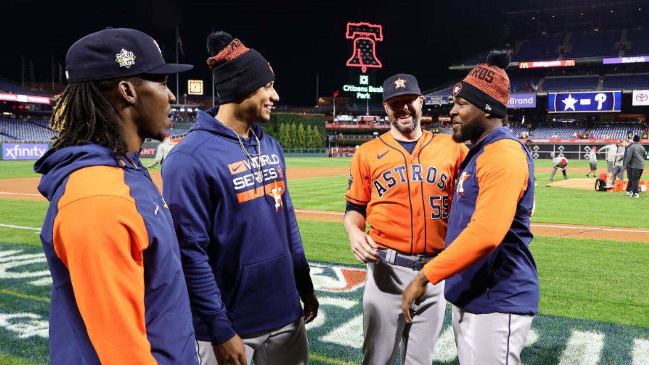 Photos: Astros make history, achieve second no-hitter in World Series play  – Boston 25 News