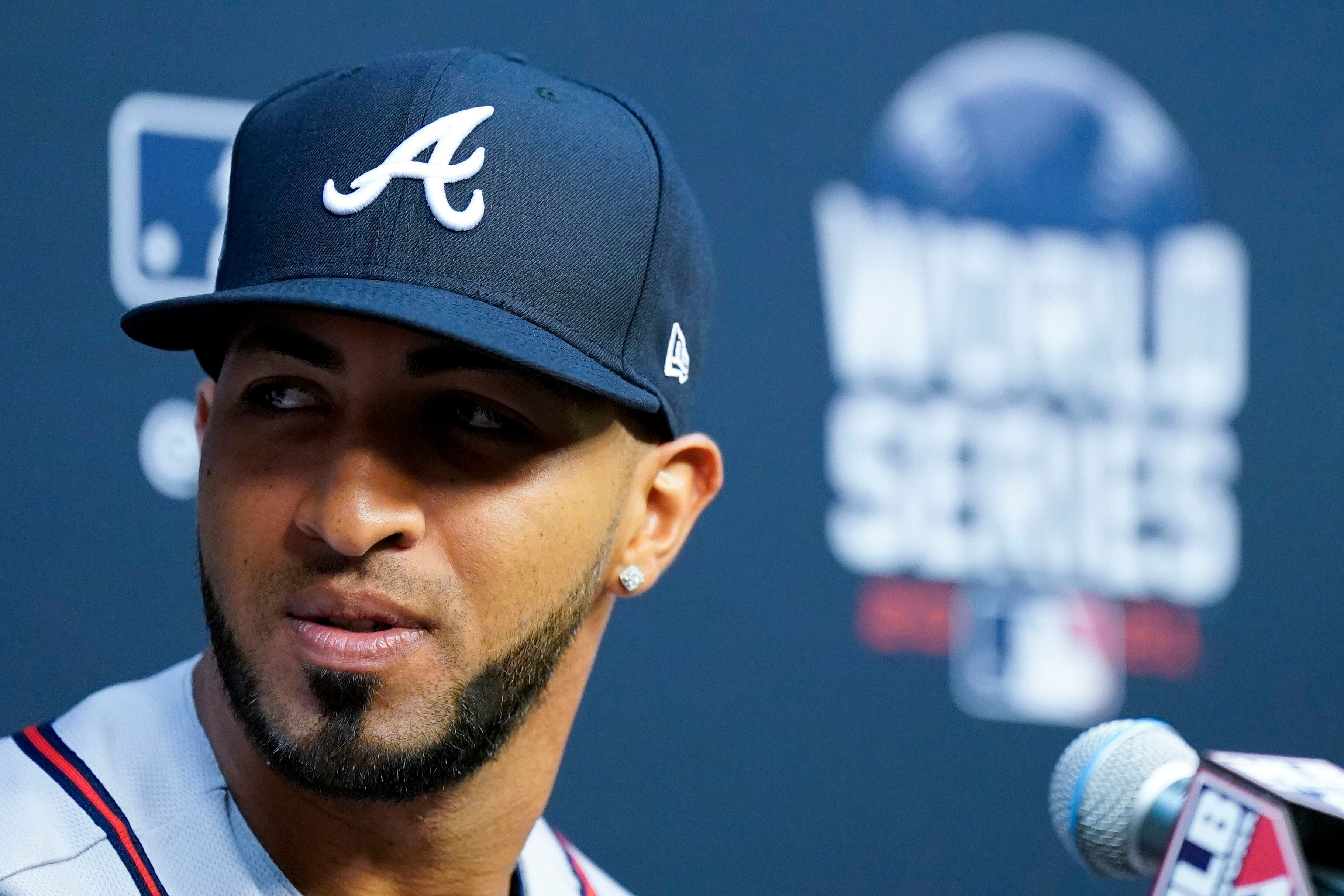 2021 Atlanta Braves NLCS Champs Eddie Rosario NLCS MVP Super Rosario Cap  NWT