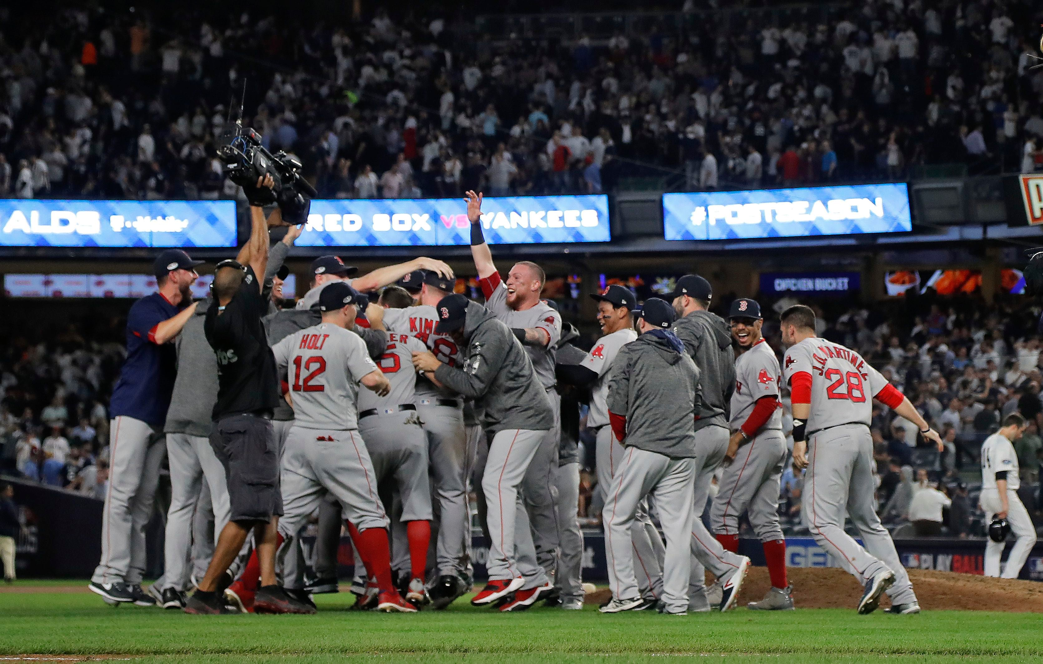 Red Sox put a dent in Yankees' ace, advance to face Rays in ALDS