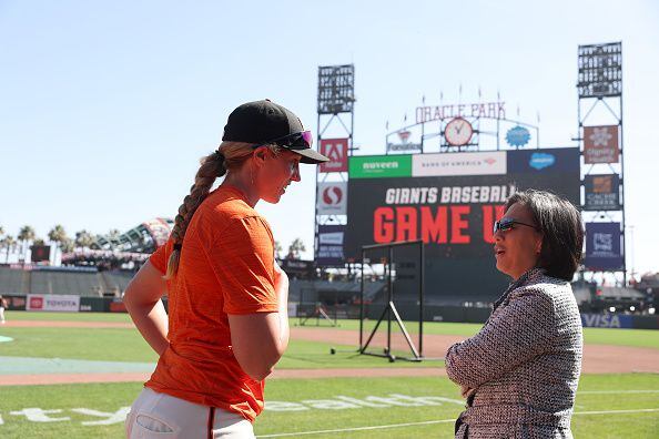 SF Giants reflect on Alyssa Nakken's history-making moment