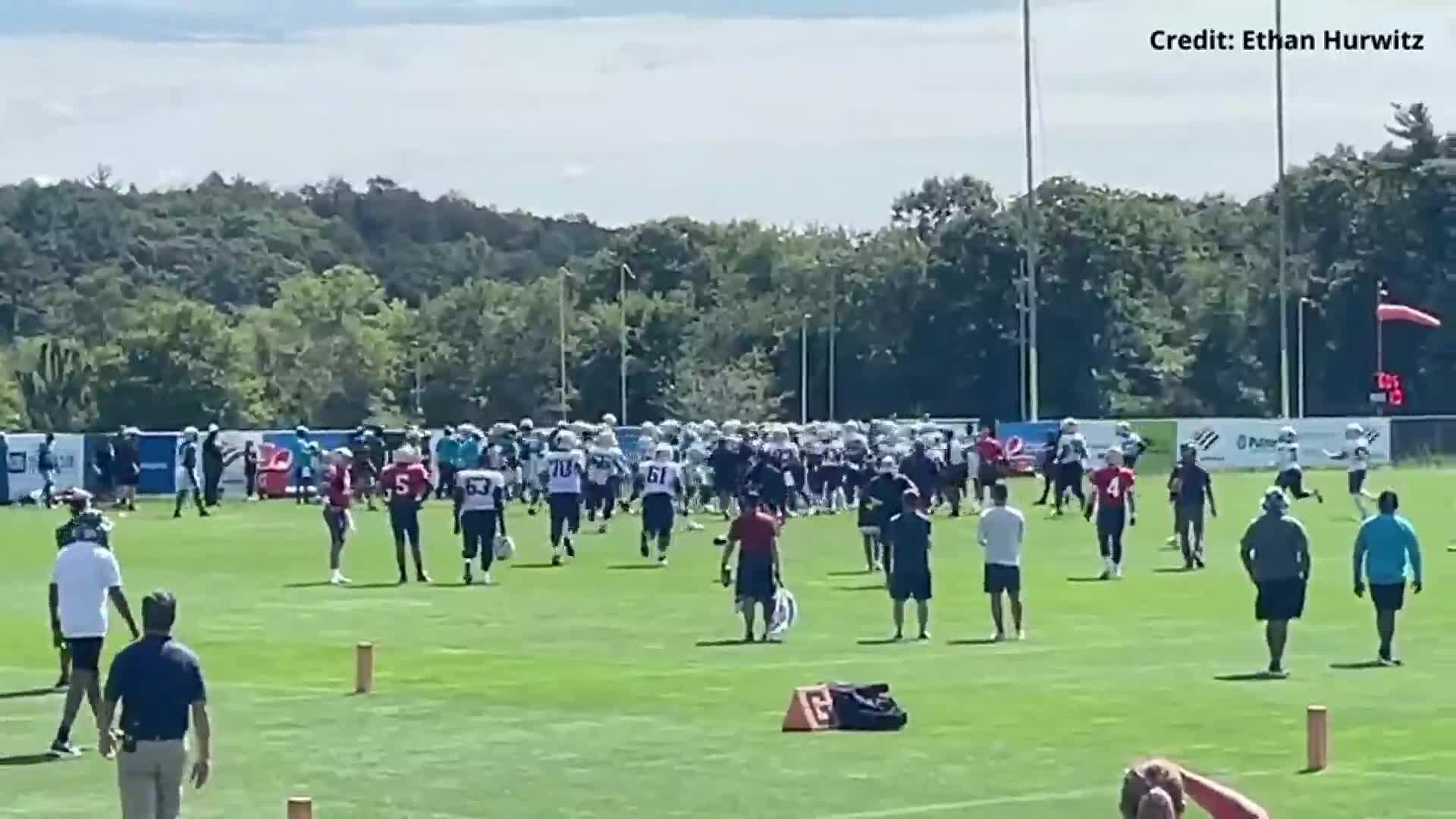 Video: Fight breaks out for second day in a row at Patriots