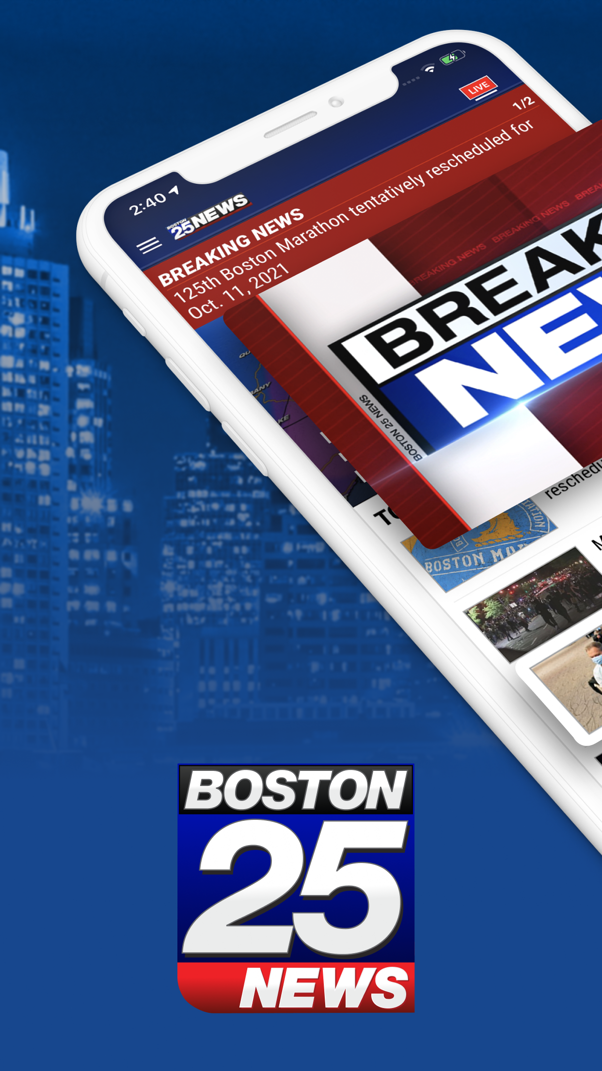 Boston 25 Mobile and Smart TV Apps for News and Weather Boston 25 News