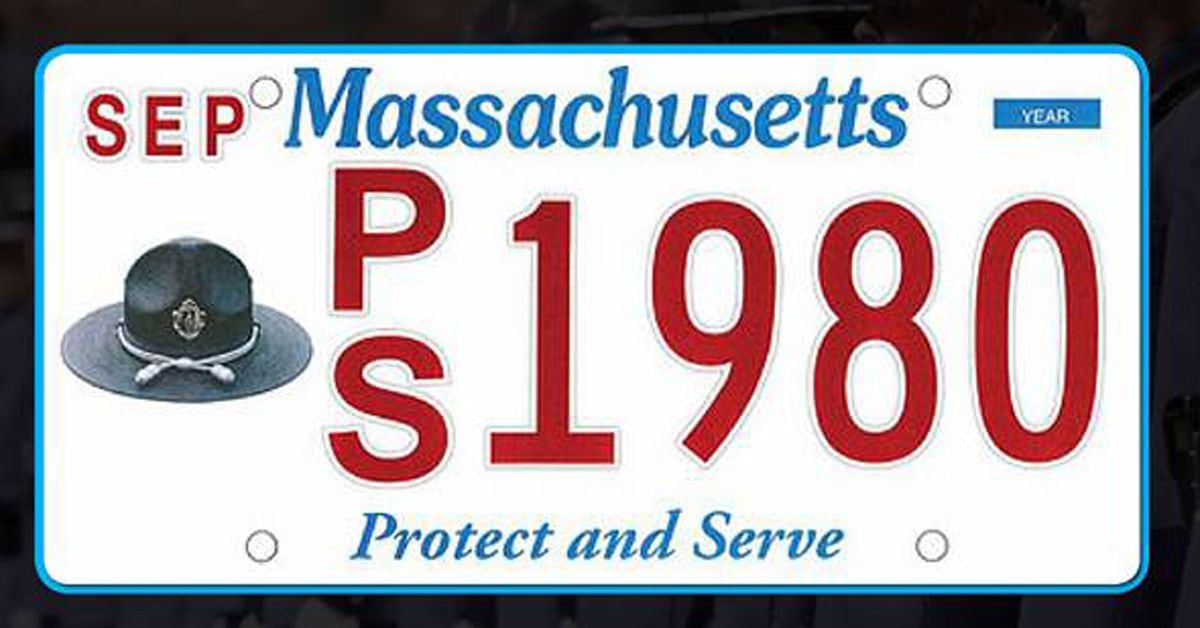 New specialty license plate supports Massachusetts first responders