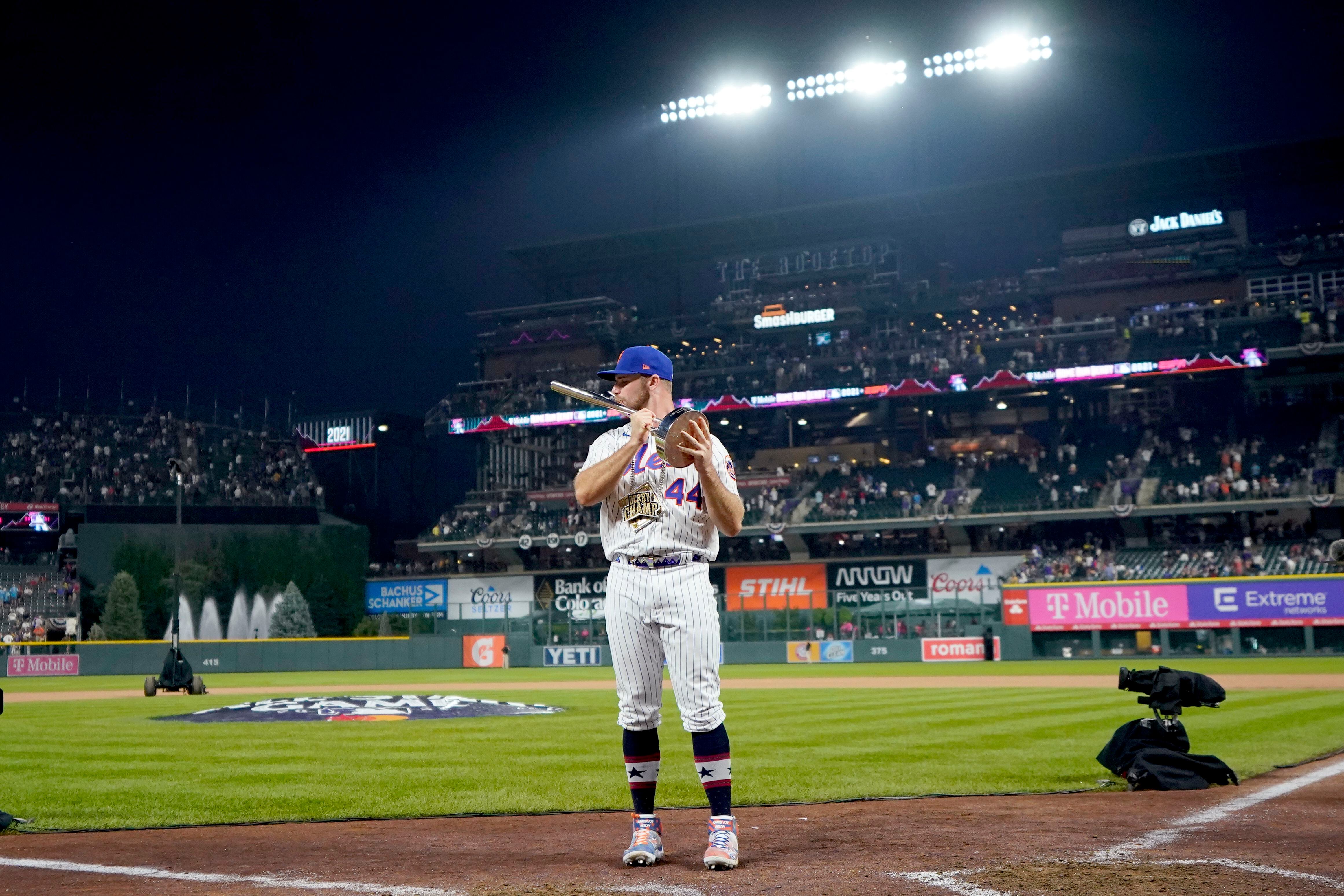 Pete Alonso REPEATS As Home Run Derby Champion