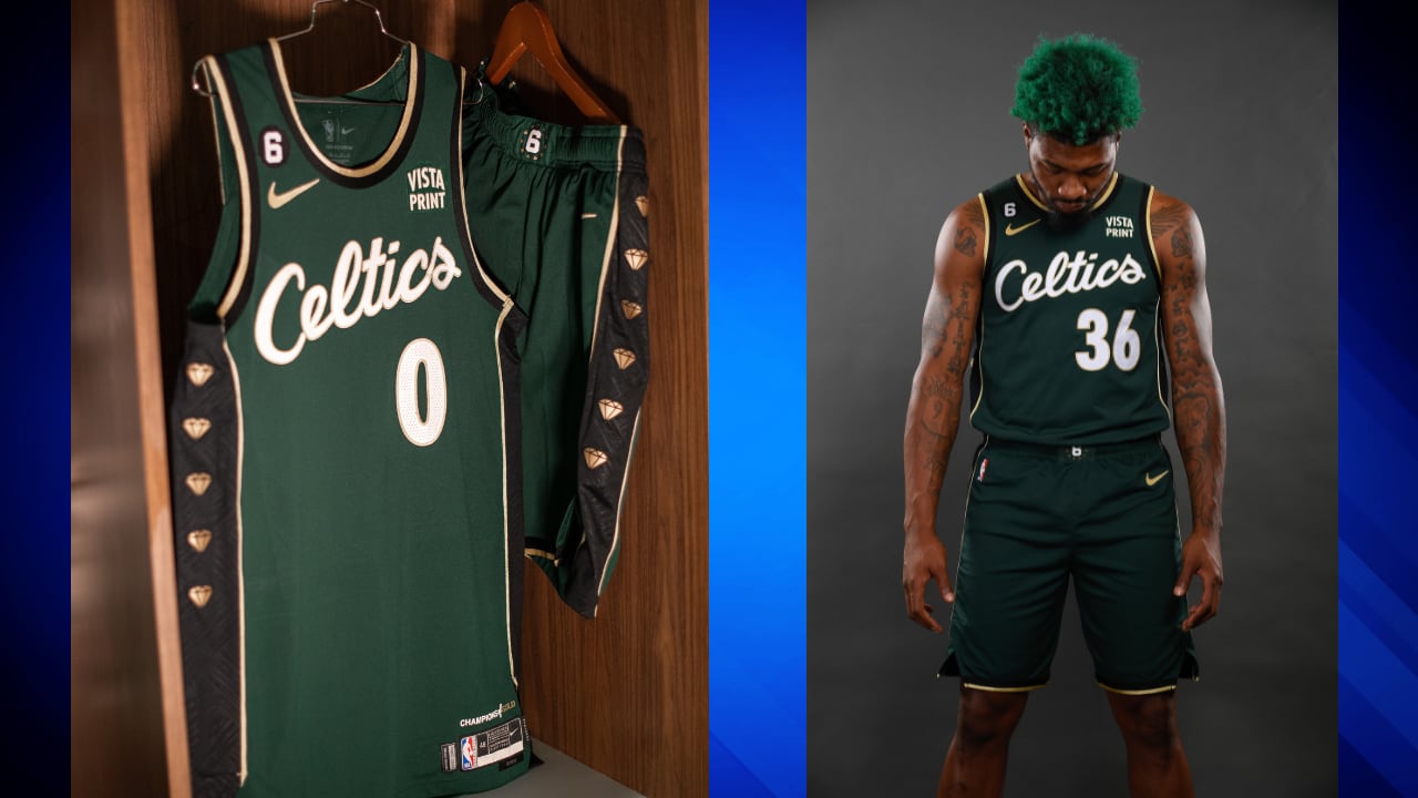 NBA unveils single-color Celtics jersey for Christmas Day