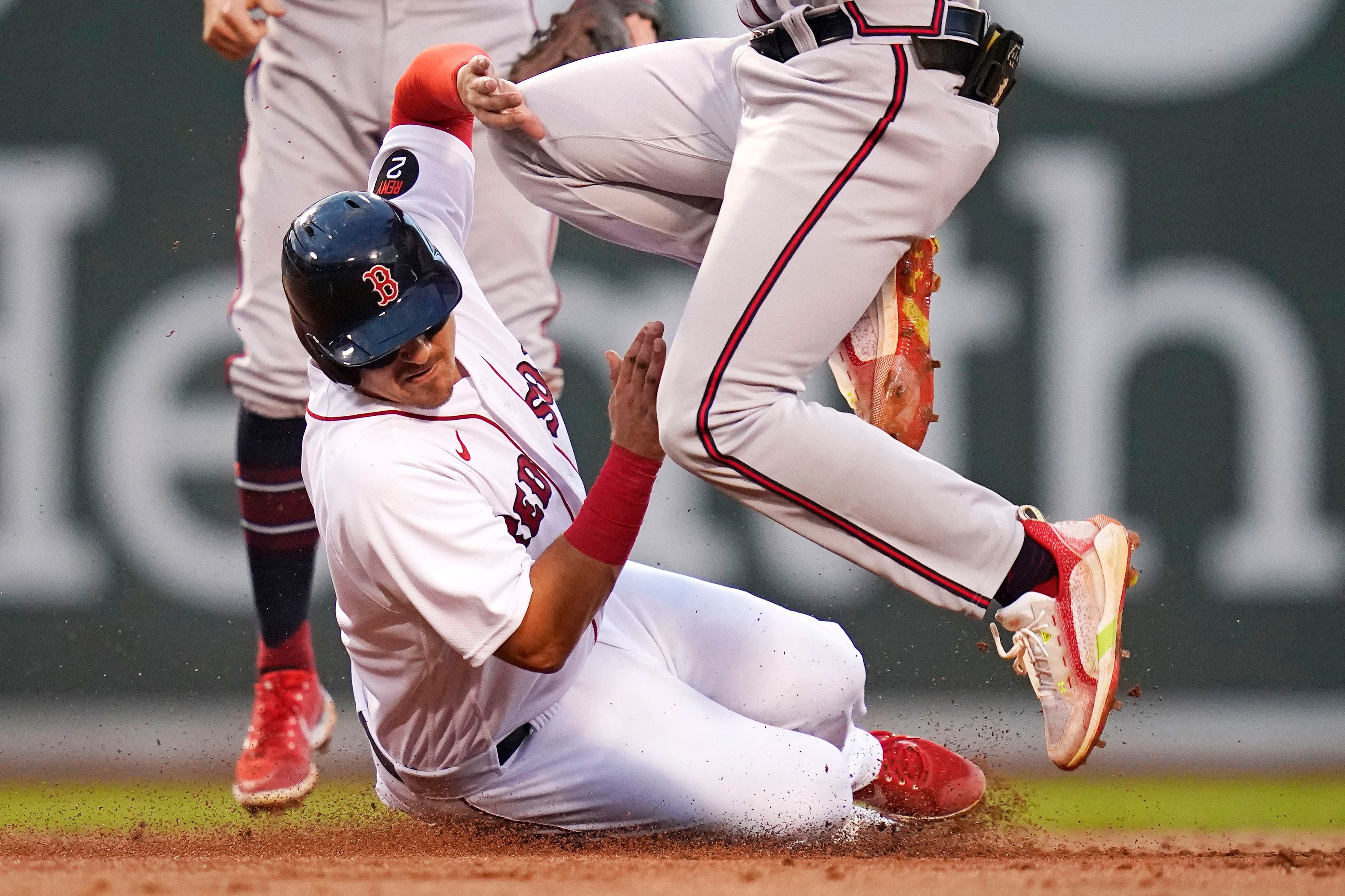 Braves top prospect Vaughn Grissom homers against Red Sox in MLB