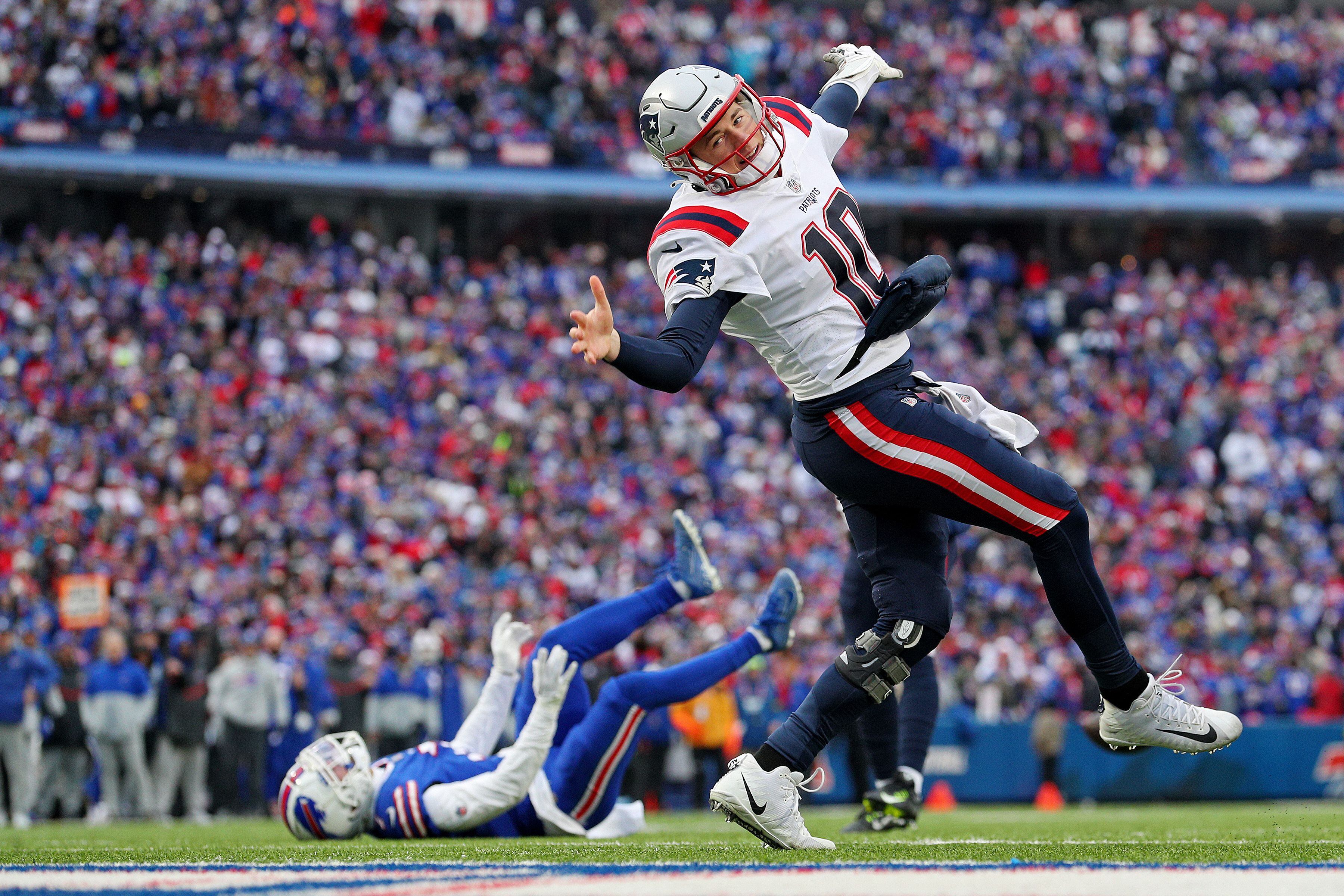 Bills end Patriots' season in emotional 35-23 win dedicated to