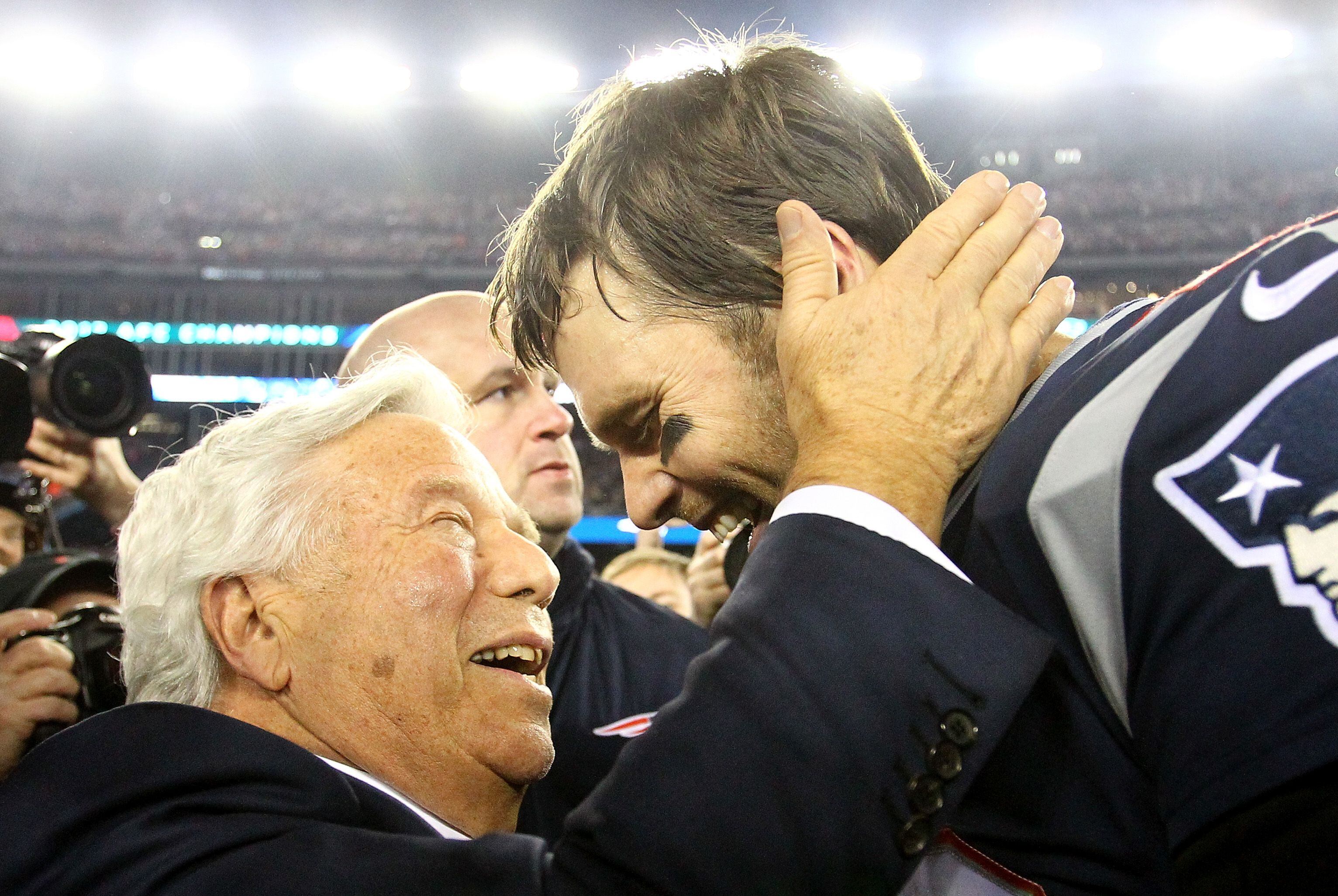 Kraft Family, Gillette Stadium Officials and Partners Celebrate