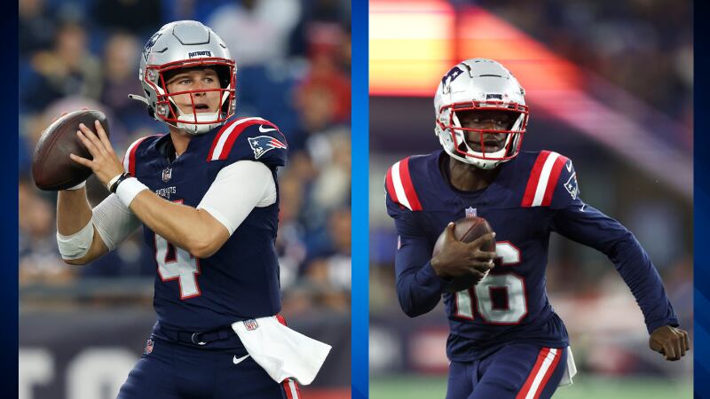 Patriots re-signing QBs Zappe, Cunningham to practice squad