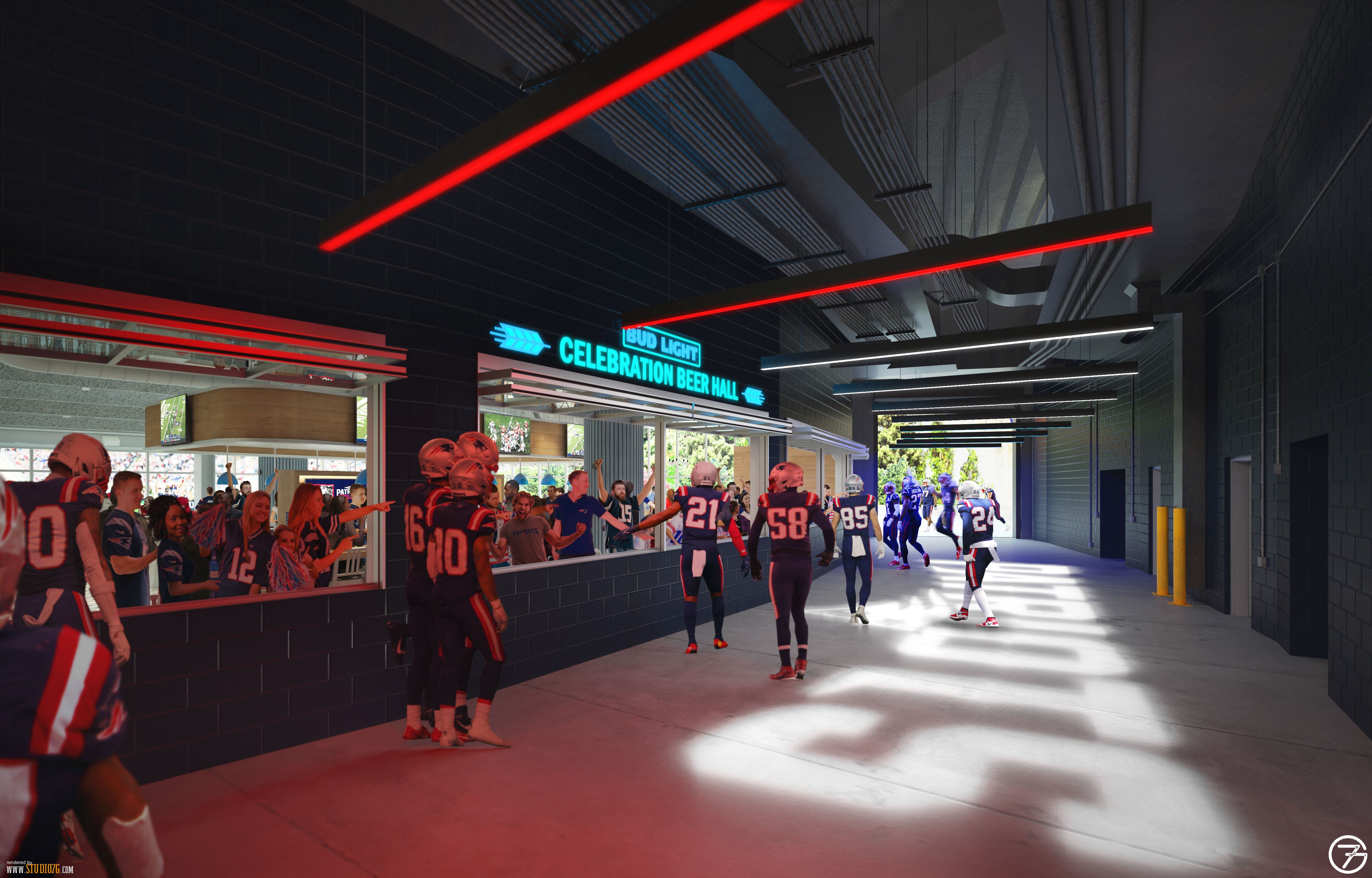 Sneak preview of new upgrades at Gillette Stadium ahead of 2023 NFL season  – Boston 25 News